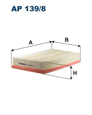 FILTRON AP139/8 Hava Filtresi 3Q0129620 resmi