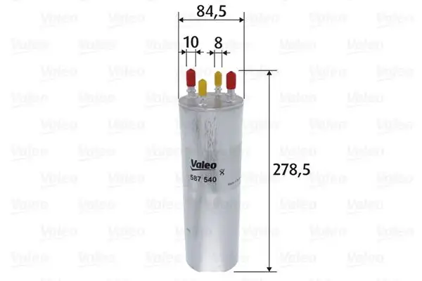VALEO 587540 Yakıt Filtresi 7H0127401A resmi