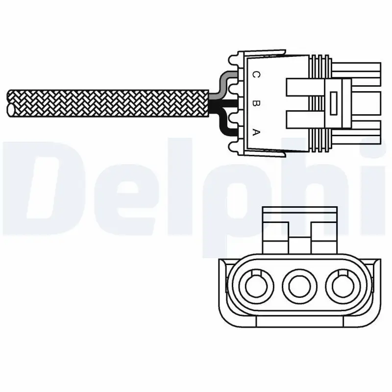 DELPHI ES10990-12B1 Oksijen Sensörü resmi