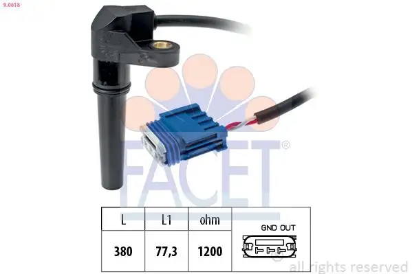FACET 9.0618 Devir Sensörü 7700116377 resmi