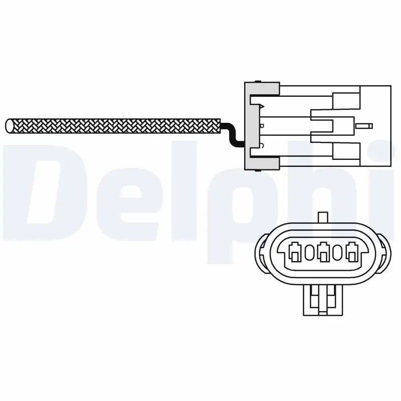 DELPHI ES10988-12B1 Oksijen Sensörü resmi