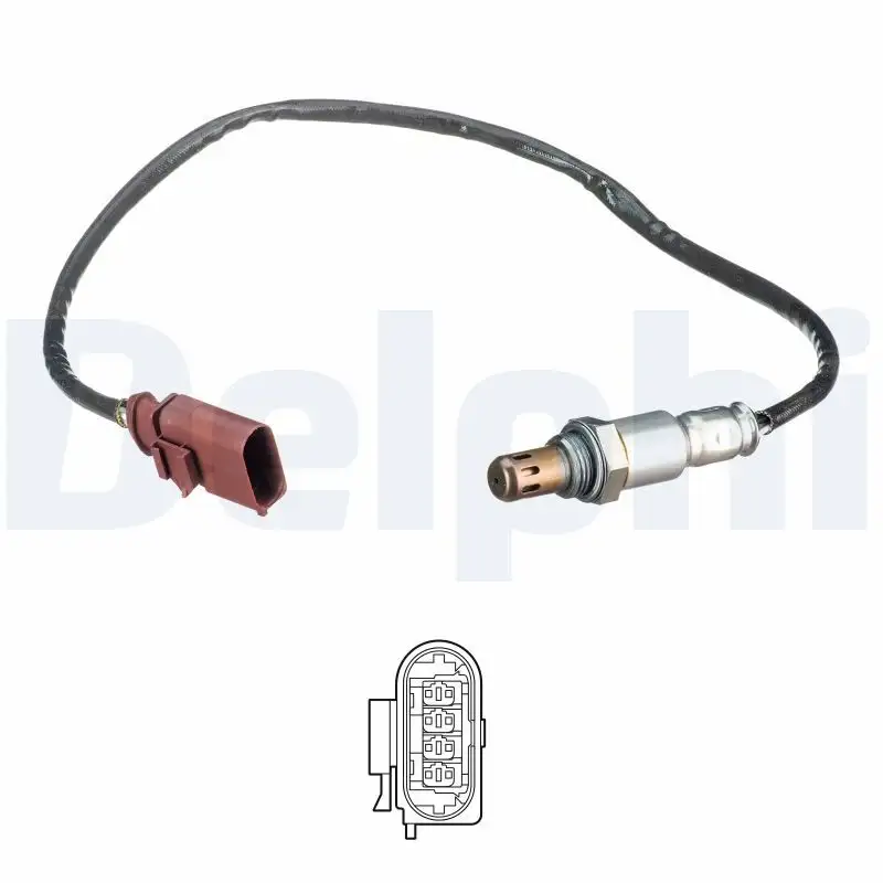 DELPHI ES21089-12B1 Oksijen Sensörü 04E906262 resmi