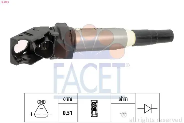 FACET 9.6375 Bobin resmi