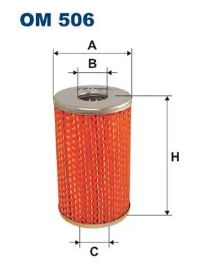 FILTRON OM506 Yağ Filtresi resmi