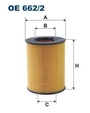 FILTRON OE662/2 Yağ Filtresi LR001419 resmi