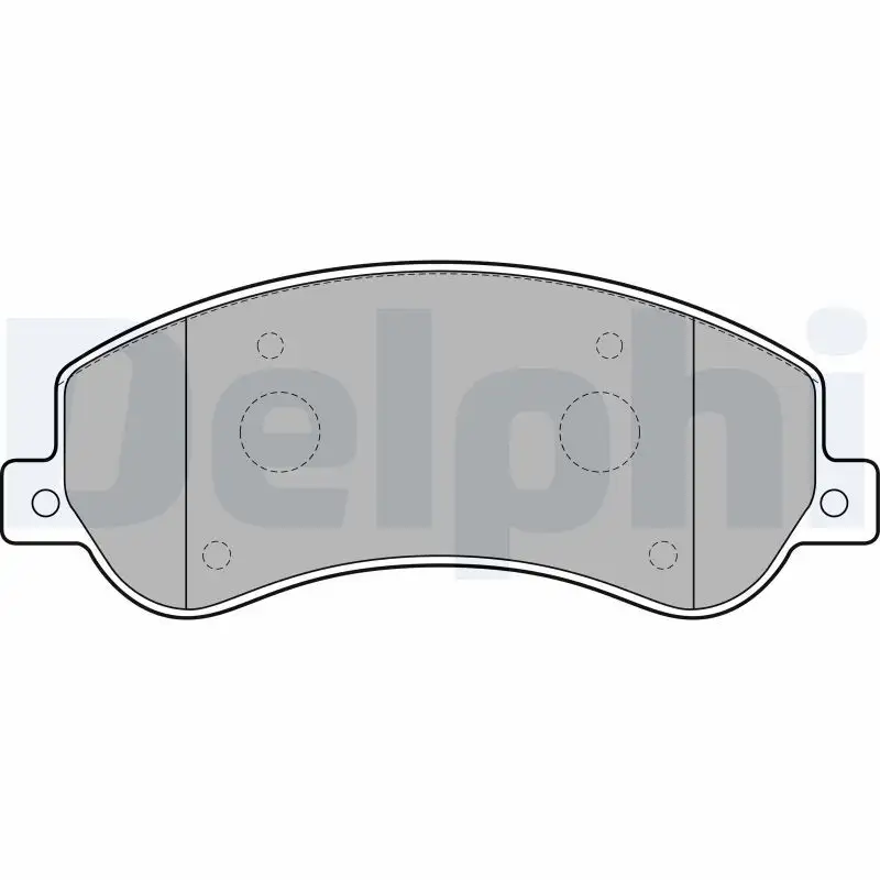 DELPHI LP2257 Ön Fren Balatası 2H0698151A resmi