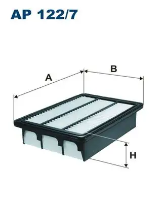 FILTRON AP122/7 Hava Filtresi 281132B000 resmi