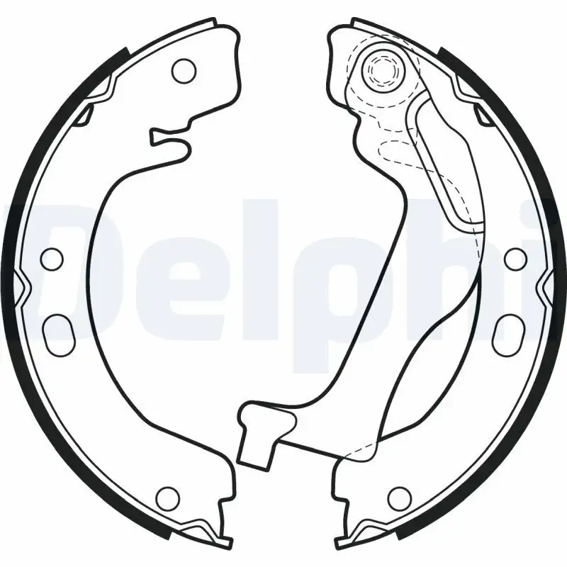DELPHI LS2003 Arka Fren Balatası resmi