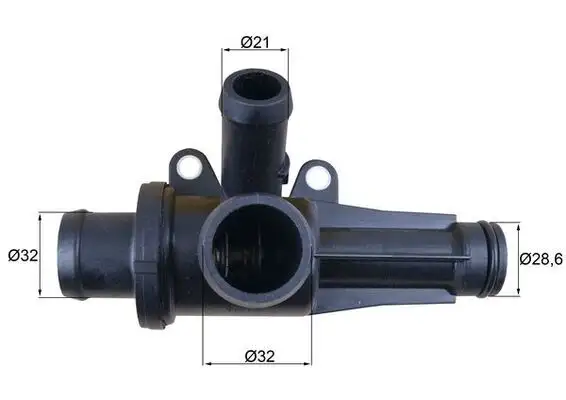 MAHLE TH4587 Termostat A6392000315 resmi