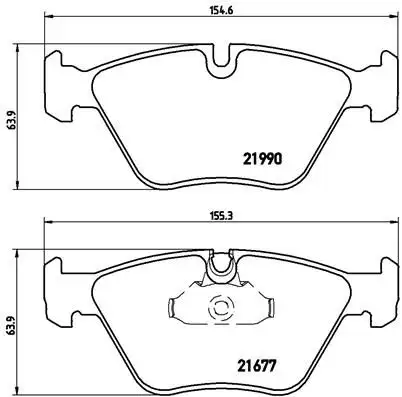 BREMBO P06065 Ön Fren Balatası resmi