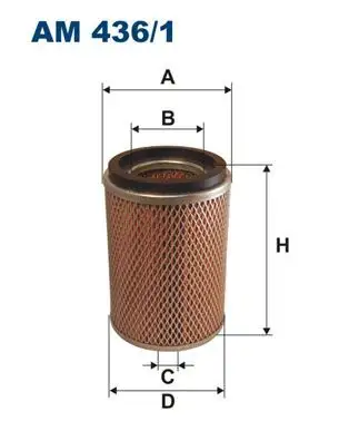 FILTRON AM436/1 Hava Filtresi resmi