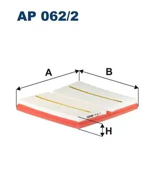 FILTRON AP062/2 Hava Filtresi 04C129620A resmi