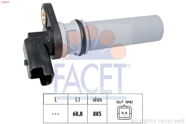 FACET 9.0537 Devir Sensörü 784527 resmi