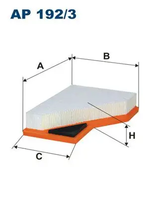 FILTRON AP192/3 Hava Filtresi 13727529261 resmi