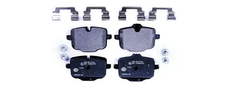 HELLA 8DB355014-361 Arka Fren Balatası resmi