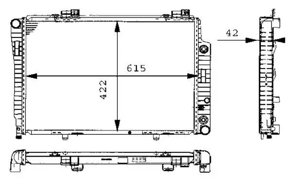 MAHLE CR248000S Radyatör resmi