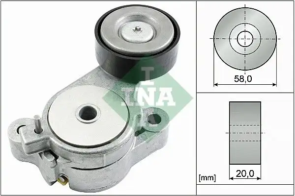 INA 534039610 Kayış Gergi Kütüğü 03C145299M resmi