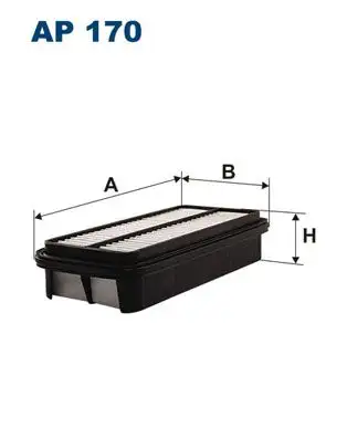 FILTRON AP170 Hava Filtresi 178011108083 resmi