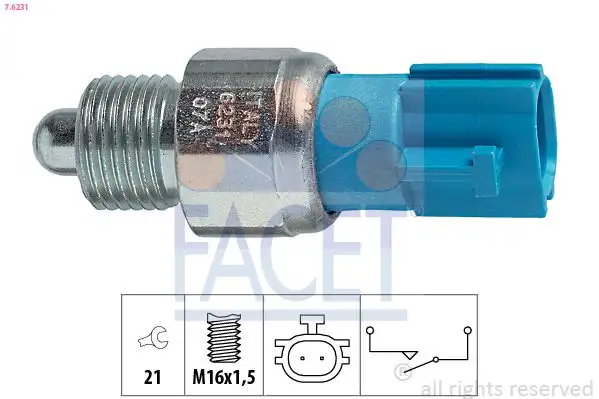FACET 7.6231 Geri Vites Müşiri resmi