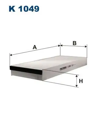 FILTRON K1049 Polen Filtresi 85619500025 resmi