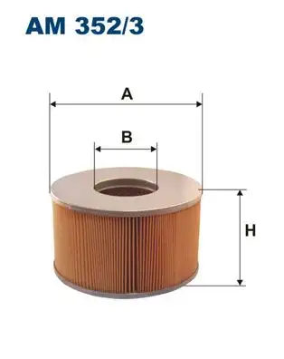 FILTRON AM352/3 Hava Filtresi 1780117020 resmi