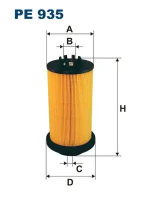 FILTRON PE935 Yakıt Filtresi resmi