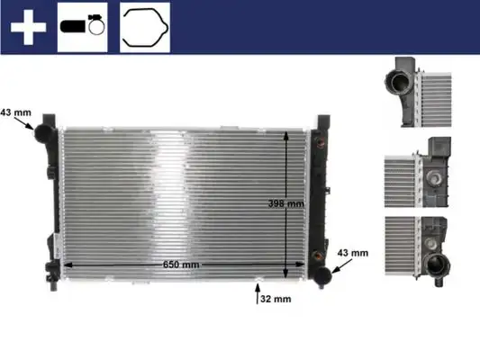MAHLE CR387000S Radyatör resmi