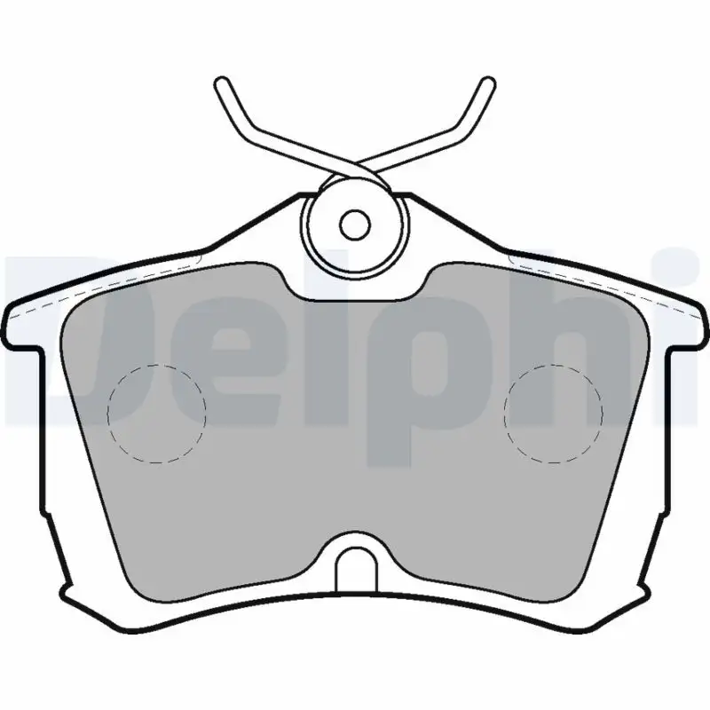 DELPHI LP1626 Arka Fren Balatası resmi