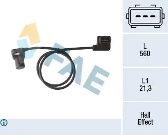 FAE 79450 Eksantrik Sensörü 12141743072 resmi
