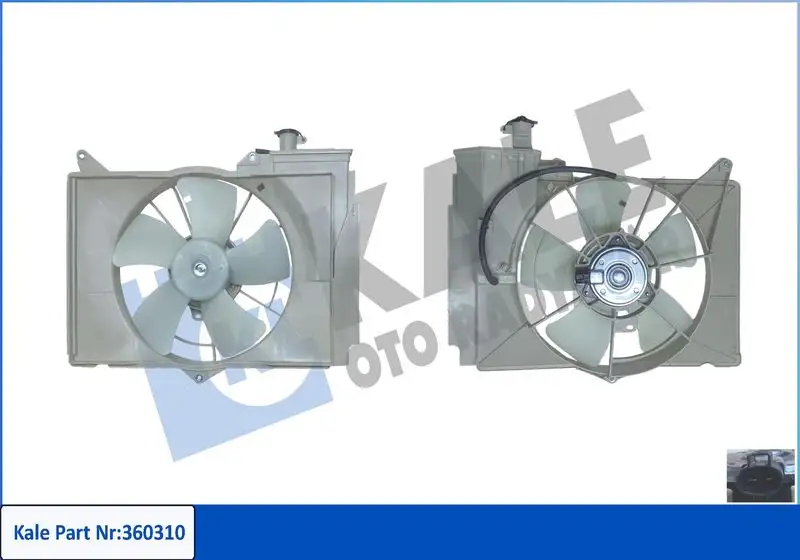 KALE 360310 Fan Motoru 1636121080 resmi
