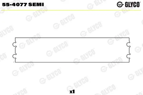 GLYCO 55-4077-SEMI Piston Kol Burcu 55204564 resmi
