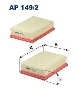 FILTRON AP149/2-2X Hava Filtresi 030198620 resmi