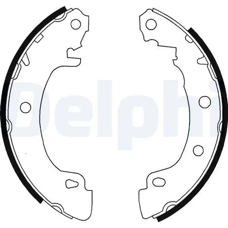 DELPHI LS1724 Arka Fren Balatası 7701207266 resmi