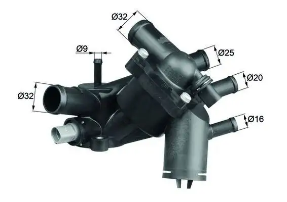 MAHLE TM5109 Termostat 032121111CE resmi