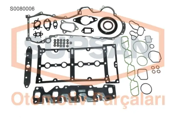 SUPSAN S0080006 Motor Takım Conta (Alt ve Üst) resmi