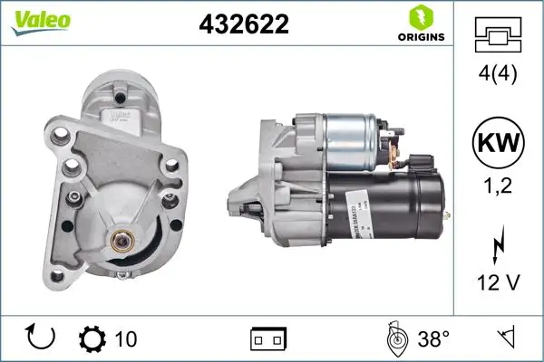 VALEO 432622 Marş Motoru resmi