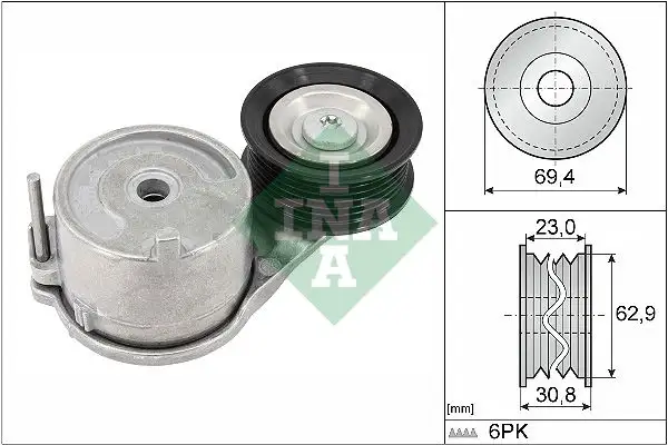 INA 534091510 Kayış Gergi Kütüğü GN1G6A228AB resmi