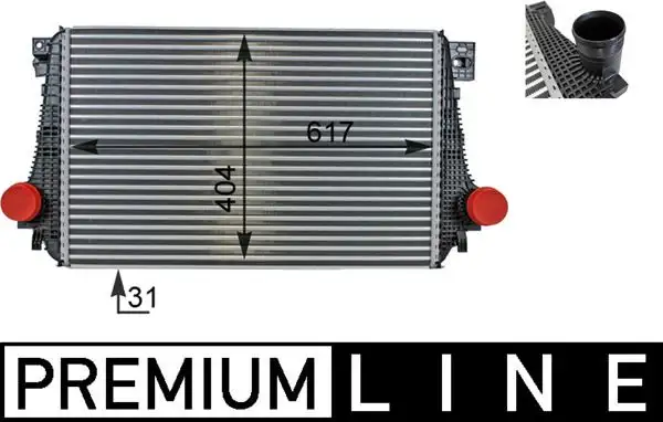 MAHLE CI27000P Turbo Radyatörü 2H0145804D resmi