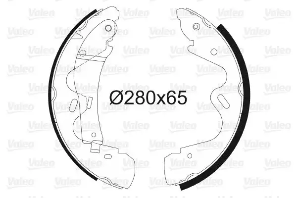 VALEO 564100 Arka Fren Balatası 440600X825 resmi