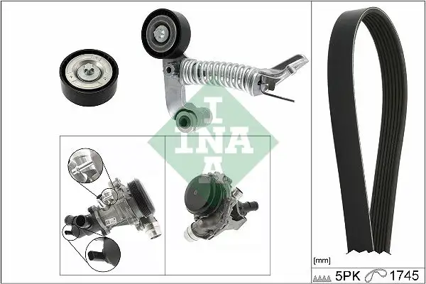 INA 529031930 Kayış Seti ve Devirdaim resmi