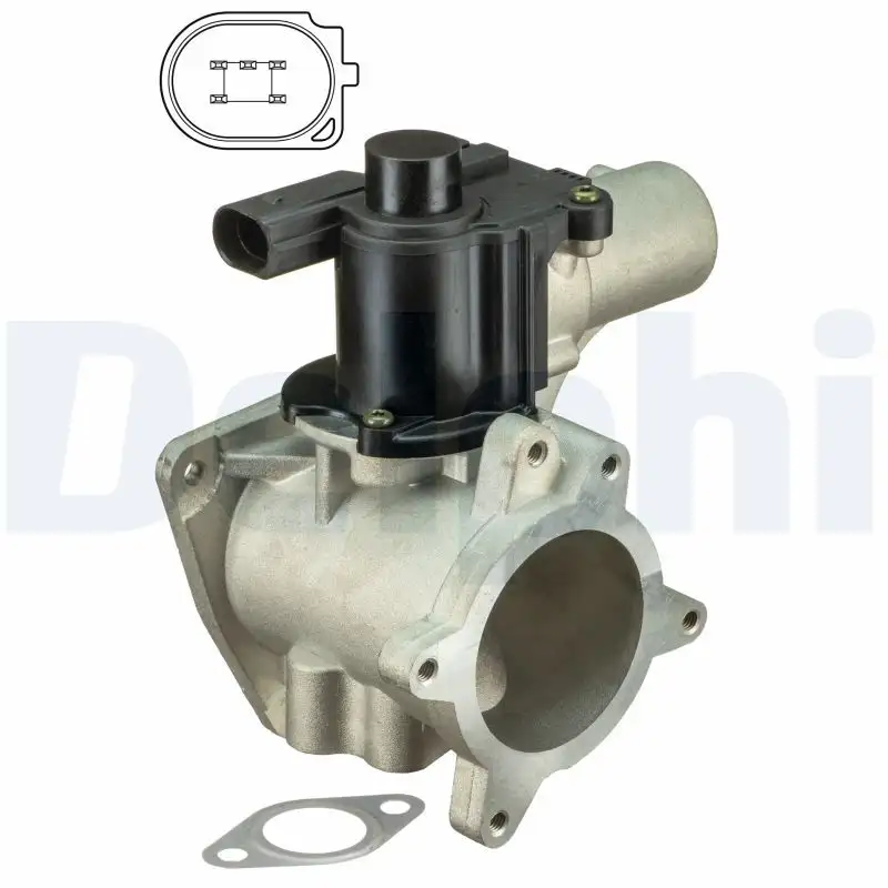 DELPHI EG10446-12B1 EGR Valfi 076131501B resmi