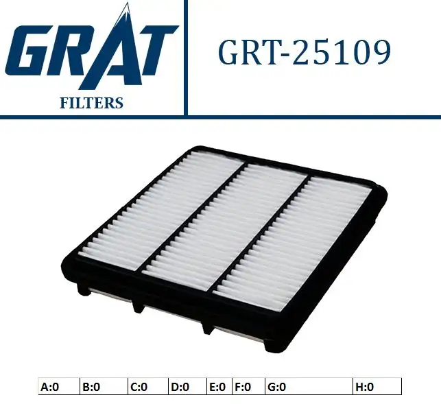 GRAT 25109 Hava Filtresi 96328718 resmi