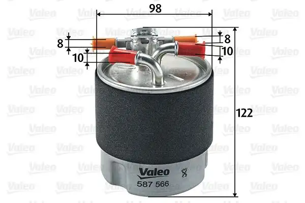 VALEO 587566 Yakıt Filtresi resmi