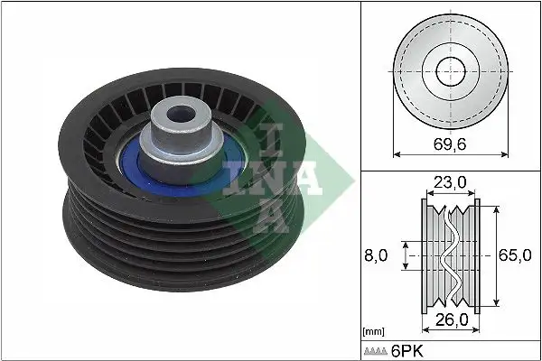 INA 532091710 Alternatör Gergi Rulmanı CC1Q19A216AB resmi