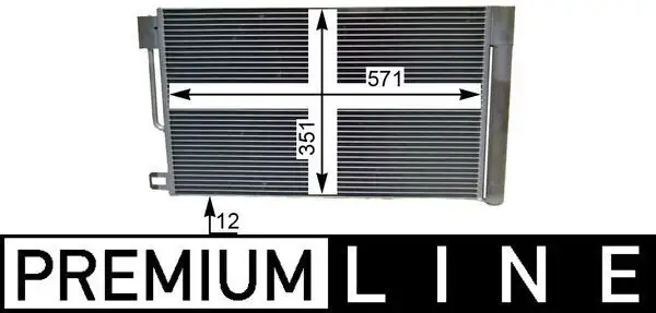 MAHLE AC367000P Klima Radyatörü resmi