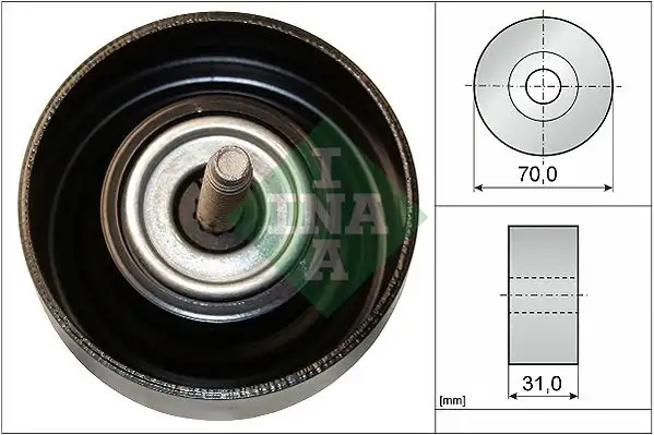 INA 532061410 Alternatör Gergi Rulmanı 1854297 resmi