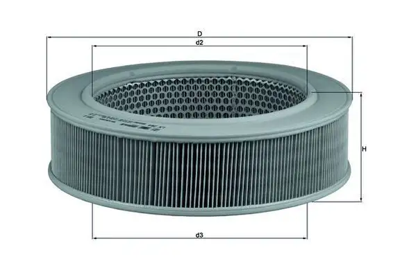 MAHLE LX264 Hava Filtresi resmi