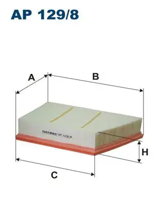 FILTRON AP129/8 Hava Filtresi LR029078 resmi
