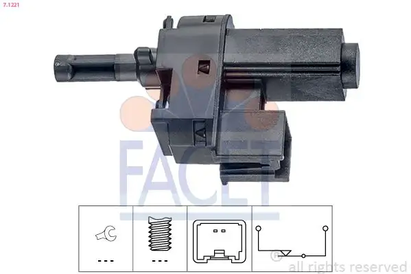 FACET 7.1221 Debriyaj Pedal Müşiri resmi