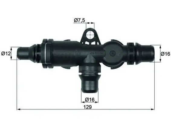 MAHLE TO482 Yağ Soğutucu Termostatı resmi